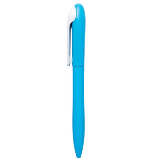 Printed Clip Pens Cyan